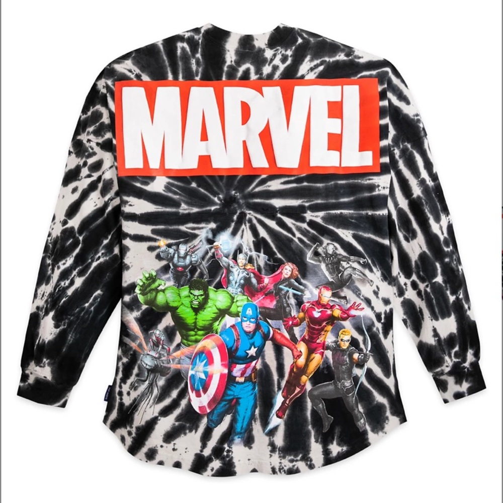 Marvel Tie-Dye Spirit Jersey for Adults